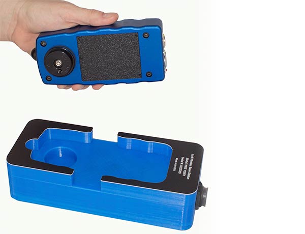 Portable industrial machine inspection