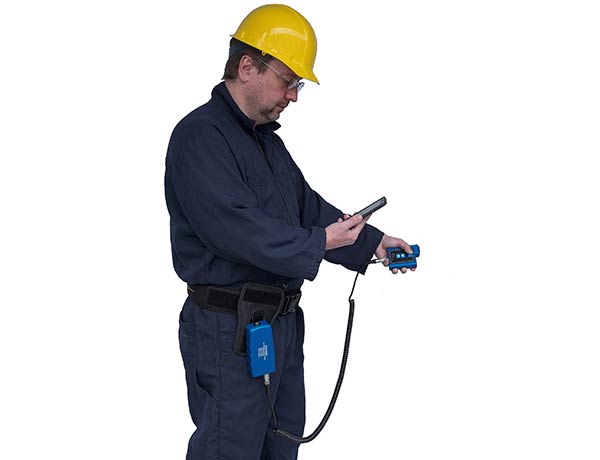 Portable industrial machine inspection